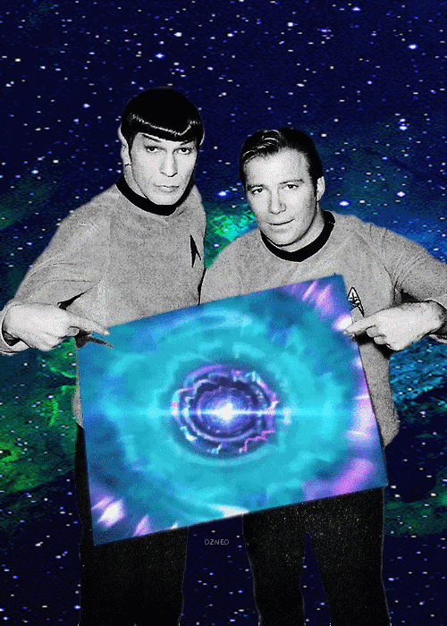 Star Trek TOS psychedelic gif