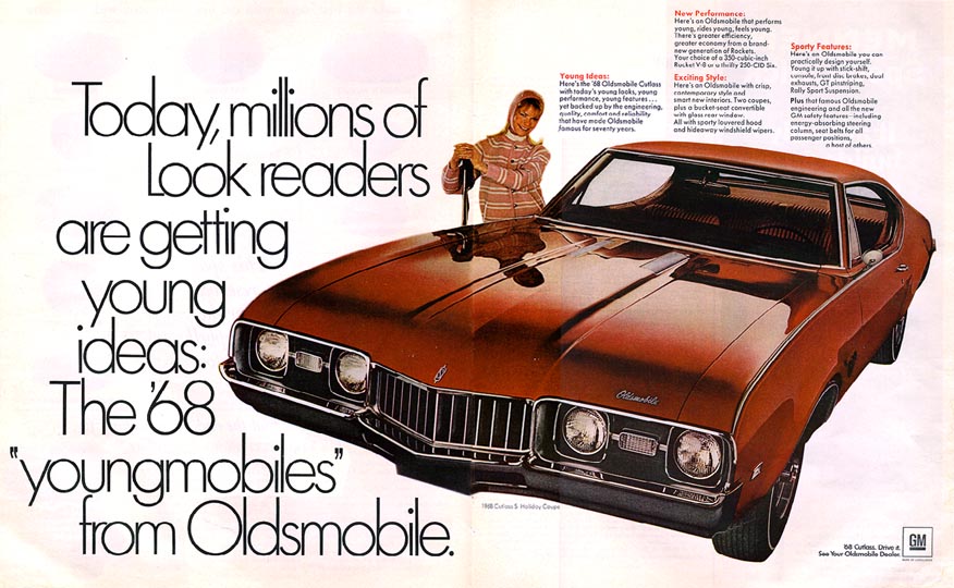 Oldsmobile Youngmobile Red 1968