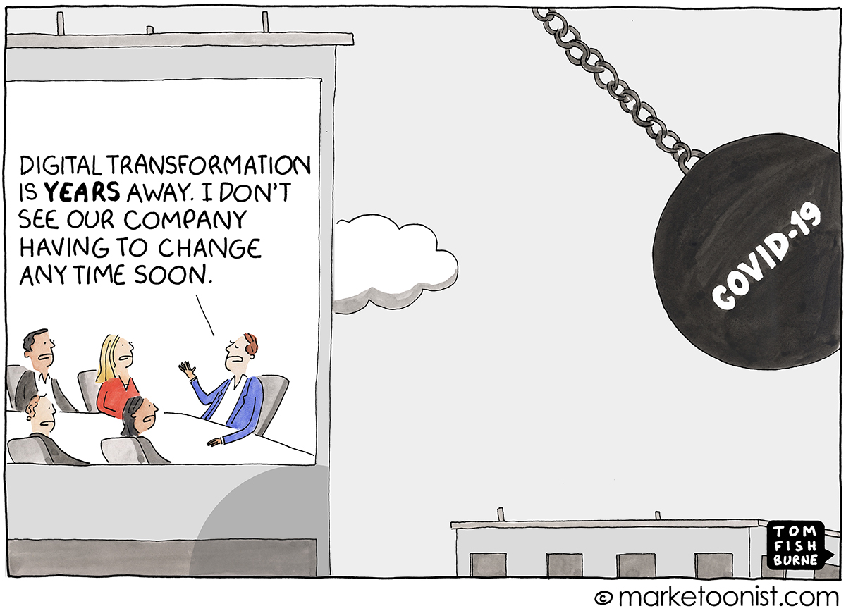 Digital Strategy Humor It's Funny Because it's True - Copernican Shift