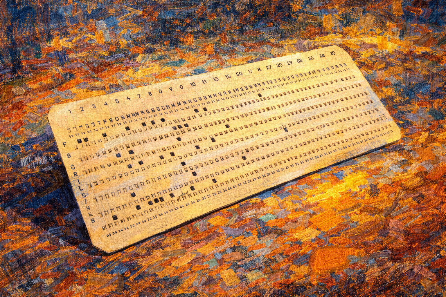 IBM Punch Card